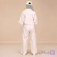 ست شومیز و شلوار زنانه پارچه لینزی