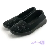 کفش زنانه راحتی مدل تینا برند چکاوک با رویه ماکروفایبر نگیندار و زیره PU سبک (کد SJ87C)