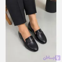 کالج زنانه چرم شرکتی مشکی سبک و راحت مناسب کارهای روزمره سایز 37 تا 40 (کد ZJG41)