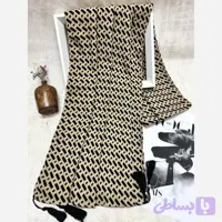 شال بهاره و تابستانه زنانه اسپرت قواره بلند جنس کریشه برشکا