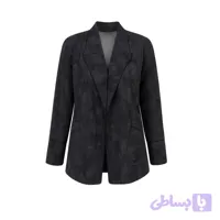 مانتو کتی زنانه مدل نسرین یقه انگلیسی شانتون ساده مناسب اداری و روزمره (کد AH3WQ)