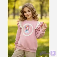 بلوز دورس و دانتل دخترانه مناسب 1 تا 15 سال (کد 8THMG)