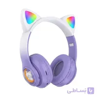 هدفون بی‌سیم طرح گوش گربه کاکوسیگا مدل KAKUSIGA KSC-1118