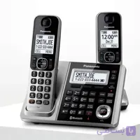 تلفن بی سیم پاناسونیک مدل KX-TGF372S دو گوشی | Link2Cell و منشی تلفنی