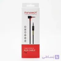 کابل AUX پاناتک Panatech P-A14 طول ۱.۸ متر – جک ۹۰ درجه