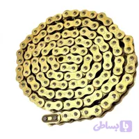 زنجیر موتورسیکلت 428 دانه درشت 102 دانه H طلائی کوکما