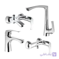 ست شیرآلات اوج مدل رومانزو سفید