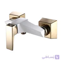 شیر توالت اوج مدل فانتوم سفید طلایی