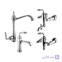 دست کامل شیرآلات اوج مدل فابیان طلامات