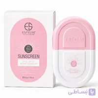 ضدآفتاب استیلین صورتی ۵۰ میل بی رنگ ضدلک و ضد جوش