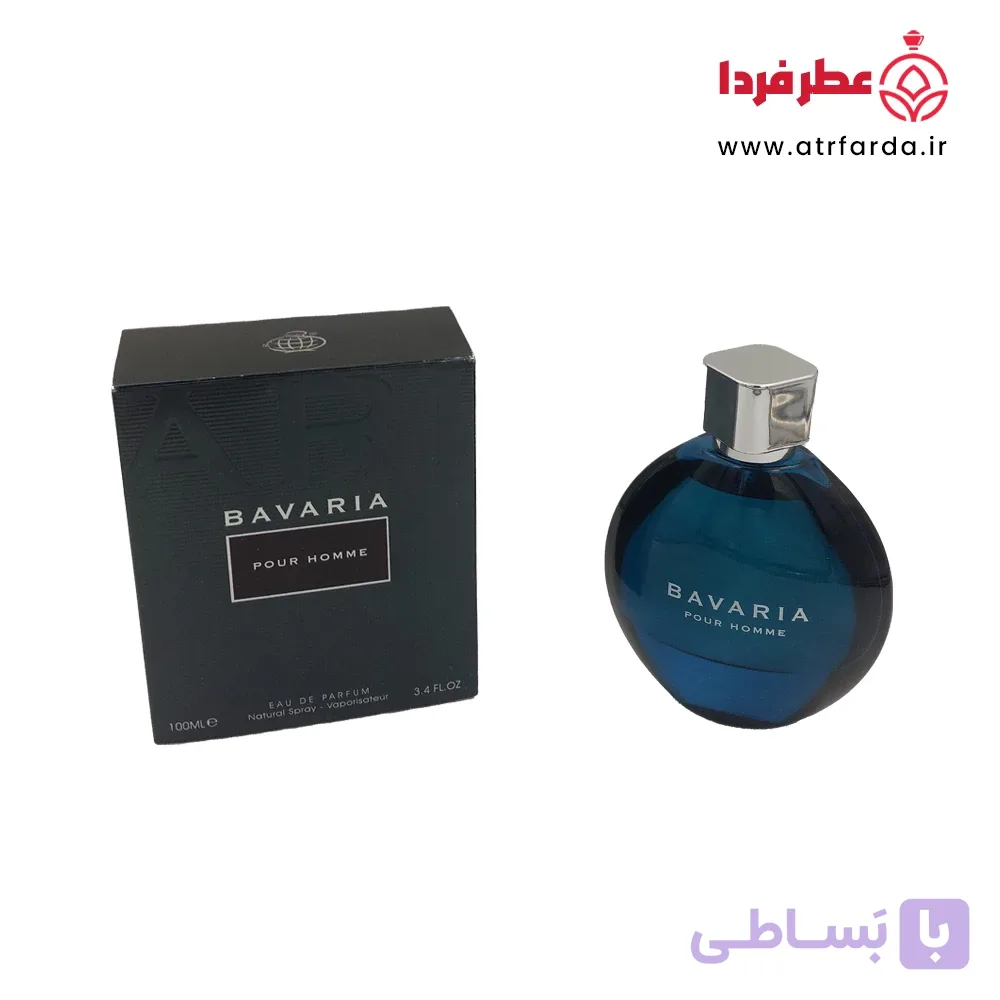 عطر ادوپرفیوم برند فرگرانس بولگاری باواریا (BAVARIA BVLGARI) مردانه خنک ۱۰۰ میل
