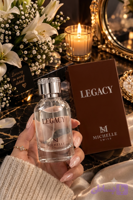 ادکلن لگاسی (Legacy) از برند میشل سوئیس مشابه به بوی مگاماره با حجم ۱۰۰ میل