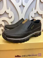 کفش کلارک اسپرت مردانه چرم طبیعی بنددار برند دلپا