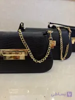 کیف تمام چرم زنانه با یراق رنگ ثابت و ضمانت