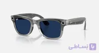 عینک هوشمند Ray-Ban Meta Wayfarer Gen 2 Shiny Transparent Grey Clear/Sapphire Transitions S53