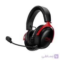 هدست گیمینگ بی‌سیم HyperX Cloud III S Wireless Black-Red