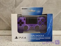 دسته بازی PS4 رنگ Electric purple (New Series) جعبه باز