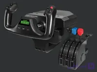 دسته بازی شبیه ساز پرواز لاجیتک FLIGHT YOKE SYSTEM