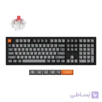 کیبورد مکانیکی بی‌سیم Keychron K10 Max Hot Swappable RGB Super Brown Swtich – K10M-H3