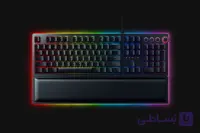 کیبورد گیمینگ باسیم ریزر مدل Huntsman Elite Purple Switch