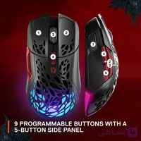 موس گیمینگ SteelSeries Aerox 5 Wireless Diablo IV Edition
