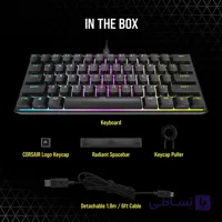 کیبورد گیمینگ Corsair K65 RGB MINI