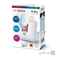 کیسه جاروبرقی بوش Type GALL کد 17000940 بسته 4 عددی