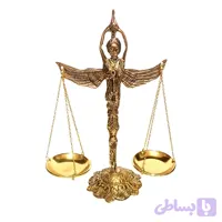 ترازو عدالت برنجی مدل فرشته عدالت