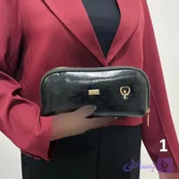 کیف دستی و دوشی زنانه طرح دار چرم صنعتی