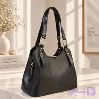 کیف زنانه چرم مصنوعی روزمره ابعاد 26 در 19 سانتیمتر