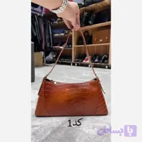 کیف دوشی و دستی چرم طبیعی گاوی مدل شاندیز سایز 24 در 15