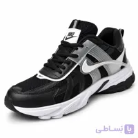 کفش اسپرت مردانه نایک V2K رنگ مشکی روزمره پیاده روی ورزشی