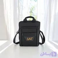 کیف اداری مردانه برزنت ابعاد 30 در 25 سانتیمتر بند بلند - کفش سپید