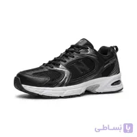 کفش اسپرت زنانه نیوبالانس 530 چرم صنعتی مشکی سایز 38
