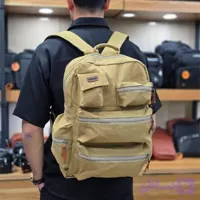 کوله پشتی برزنتی اسپرت خارجی مناسب خانم ها و آقایان - کفش سپید