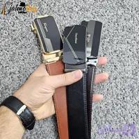 کمربند ریلی چرمی 3.5 سانت طول 125 سانتی متر