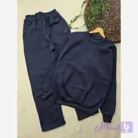 ست هودی و شلوار اسپرت دورس توکرکی جیبدار فری سایز