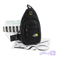 کیف مردانه پارچه ای اسپرت و روزمره بند دار - کفش سپید