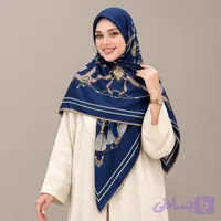 روسری ابریشم ساتن بانو