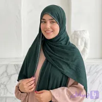 شال نگین دار پارچه لطیف و خوش ایست