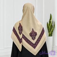 روسری نخی زنانه طرح چفیه یمنی