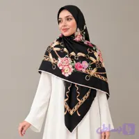 روسری ابریشم ساتن کیمیا