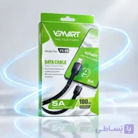 کابل شارژ سوپر فست و دیتا کنفی VSMART مدل VS-68