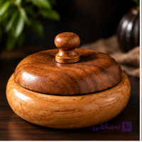شکلات خوری چوبی مدل گاردین با درب چوبی و رنگ سیلر کیلر
