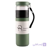 فلاسک دمنوش استیل صافی‌دار مدل Royaman | فلاسک دوجداره مخصوص چای و دمنوش