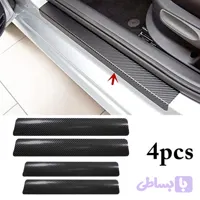 برچسب بدنه خودرو مهدیار مدل پارکابی کربن کد SP159 مناسب برای میتسو بیشی ASX بسته 4 عددی تولیدی مستر لوکسینو