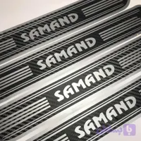 برچسب بدنه خودرو مهدیار مدل کربن کد sp112 مناسب سمند بسته 4 عددی تولیدی مستر لوکسینو