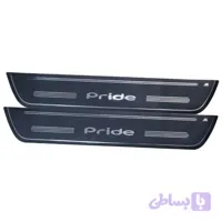برچسب پارکابی خودرو طرح چرم کد M374 مناسب برای وانت پراید 151 مجموعه 2 عددی تولیدی مستر لوکسینو