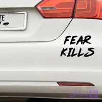 برچسب بدنه خودرو استیک طرح fear کد vi21 تولیدی مستر لوکسینو