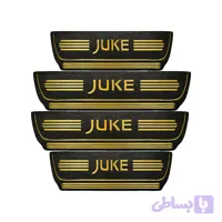 برچسب پارکابی خودرو مهدیار طرح چرم کد pkT1055 مناسب برای نیسان جوک بسته 4 عددی تولیدی مستر لوکسینو